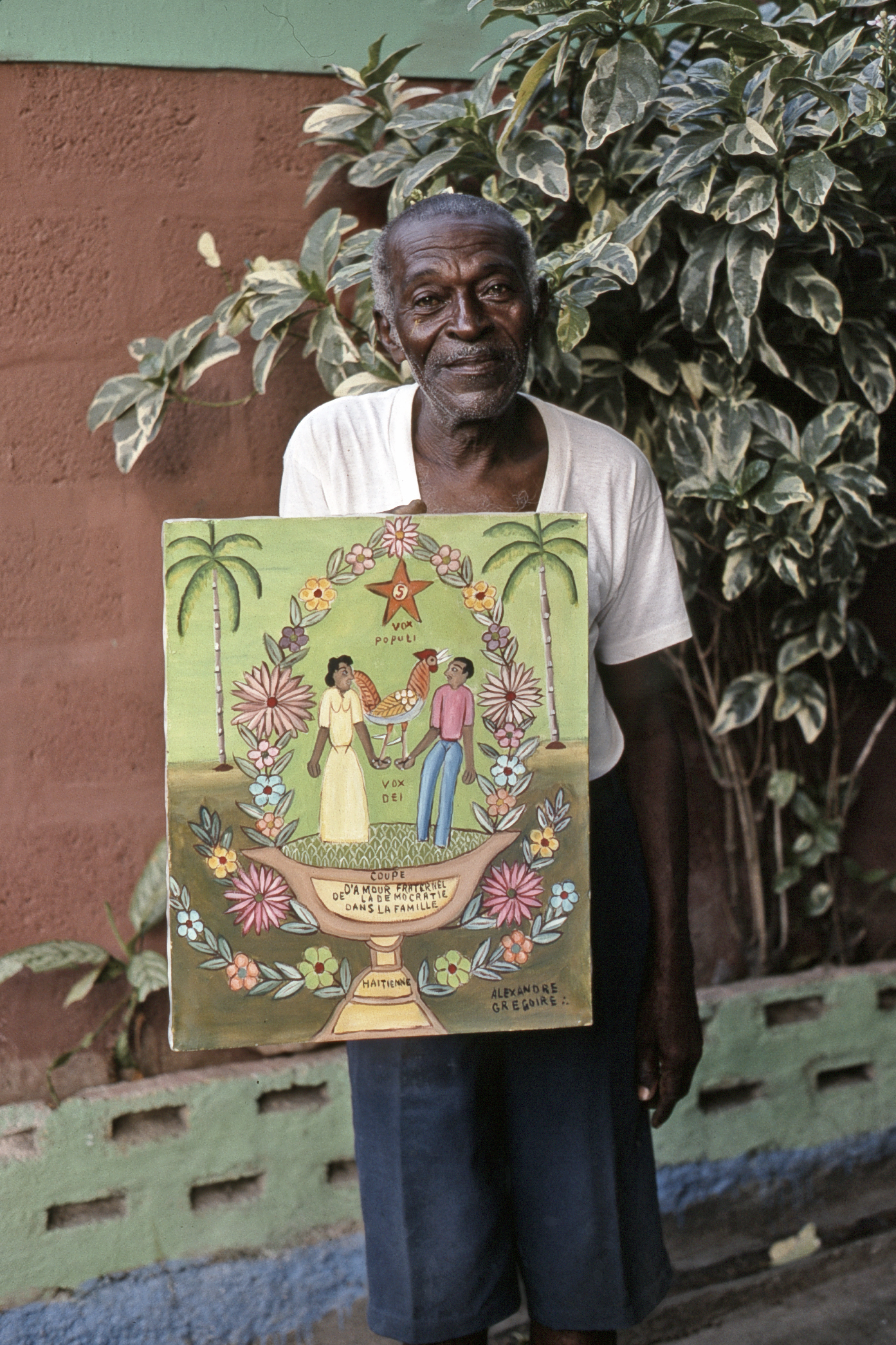 Alexandre Gregoire. Port-au-Prince, 1995 (Photograph © Anthony Hart Fisher 1995)