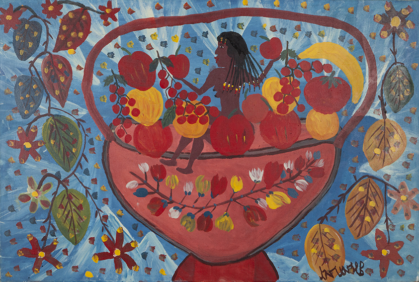 Untitled (Woman in Fruit Bowl), 1984
