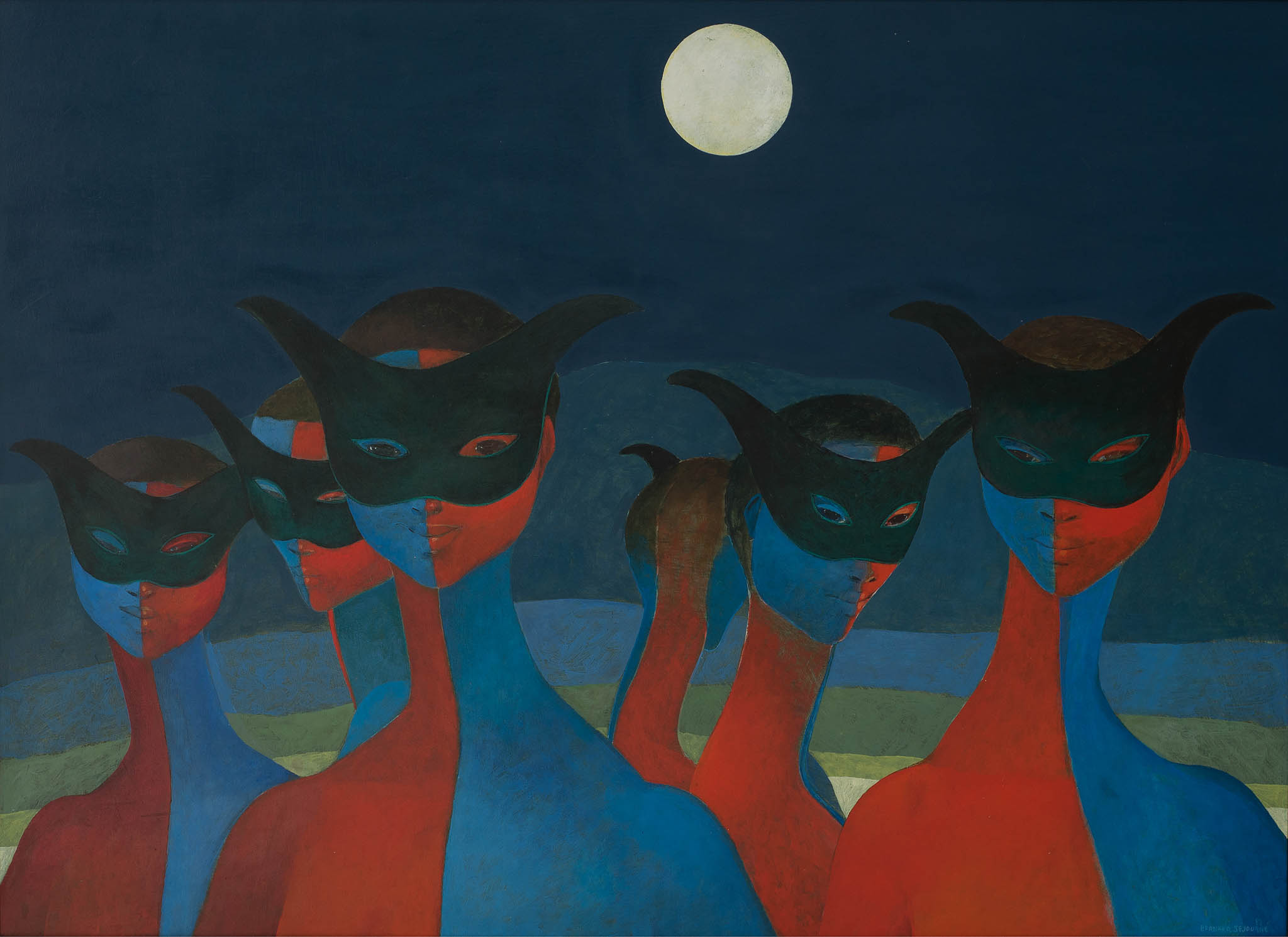 Masked Figures, 1983