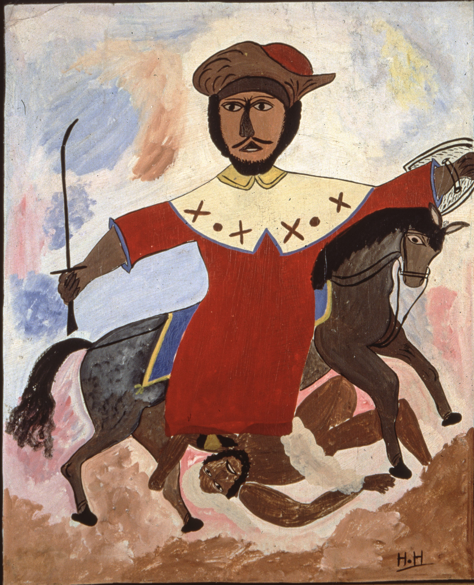 Ogou and his charger, 1946-48