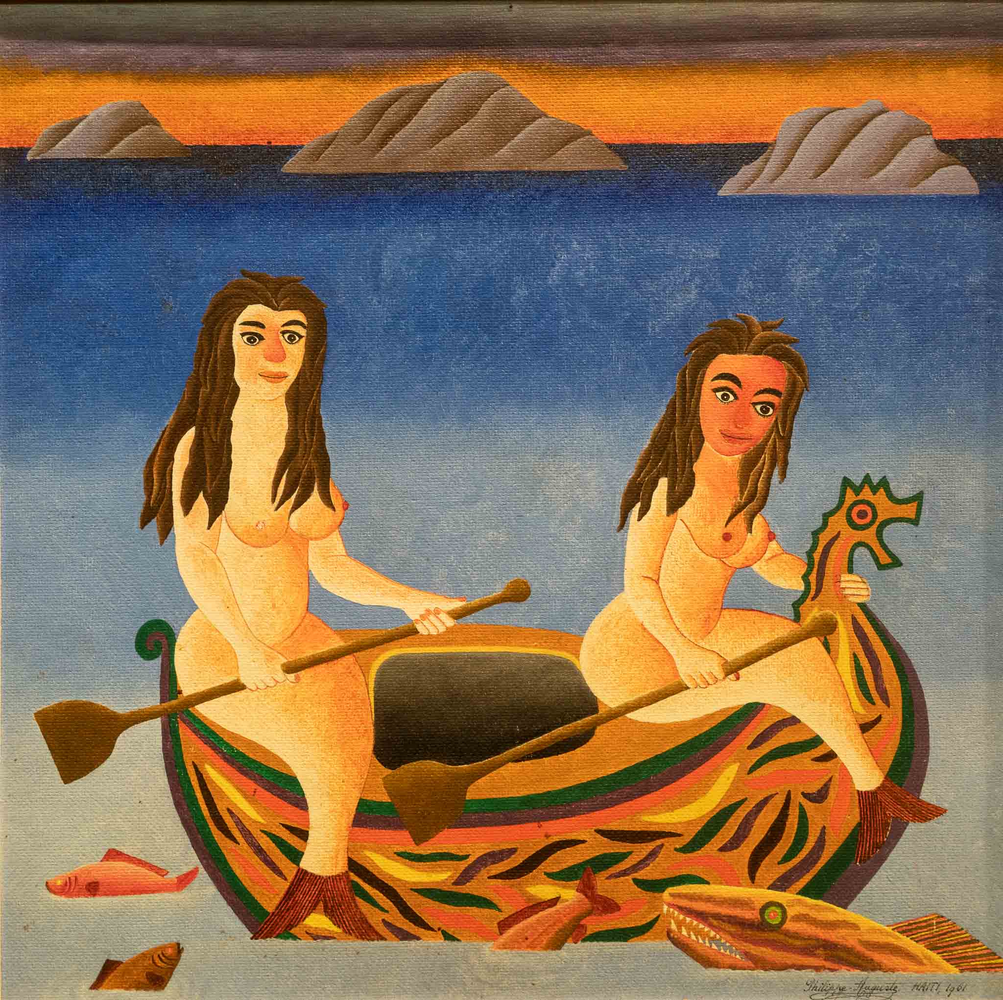 Mermaids in a Boat, 1965