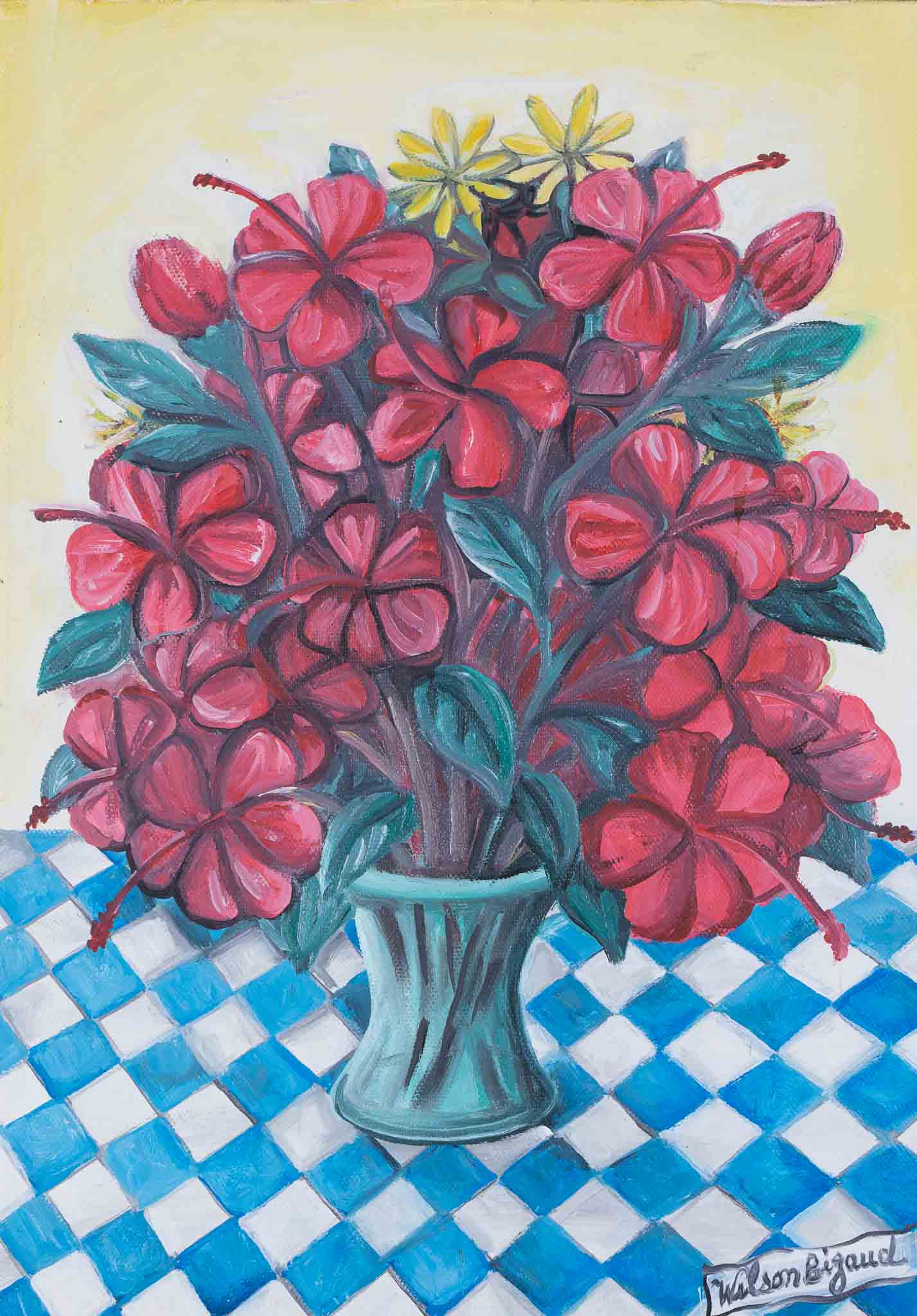 Still Life with Hibiscus, 1993