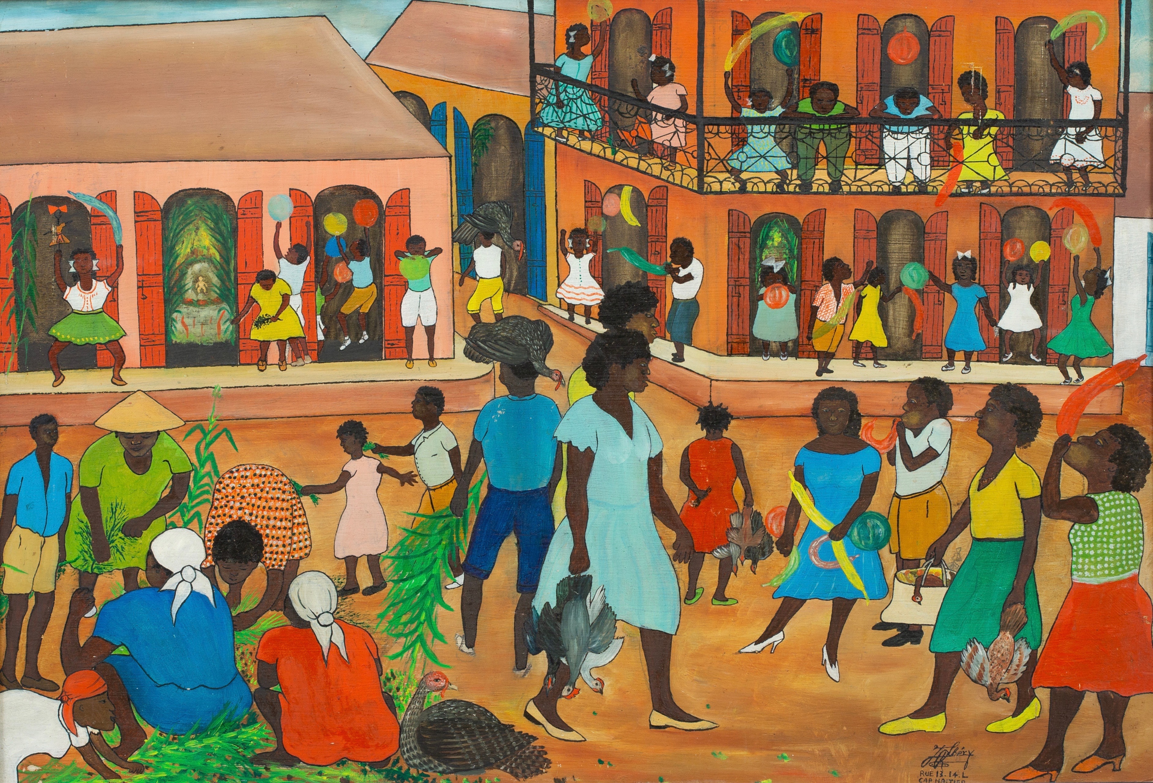Untitled (Christmas in Cap-Haitien), 1960's