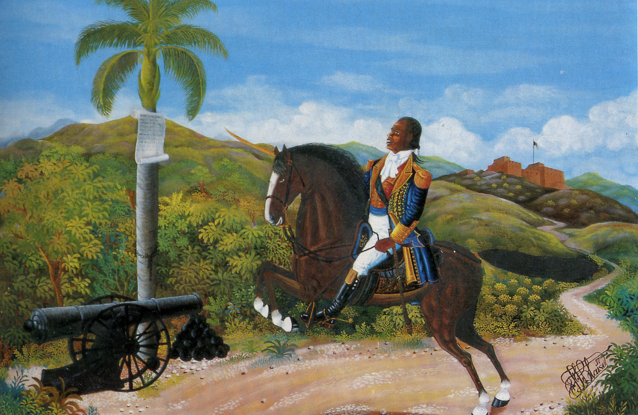 Toussaint Louverture and the palmetto of liberty, 1977