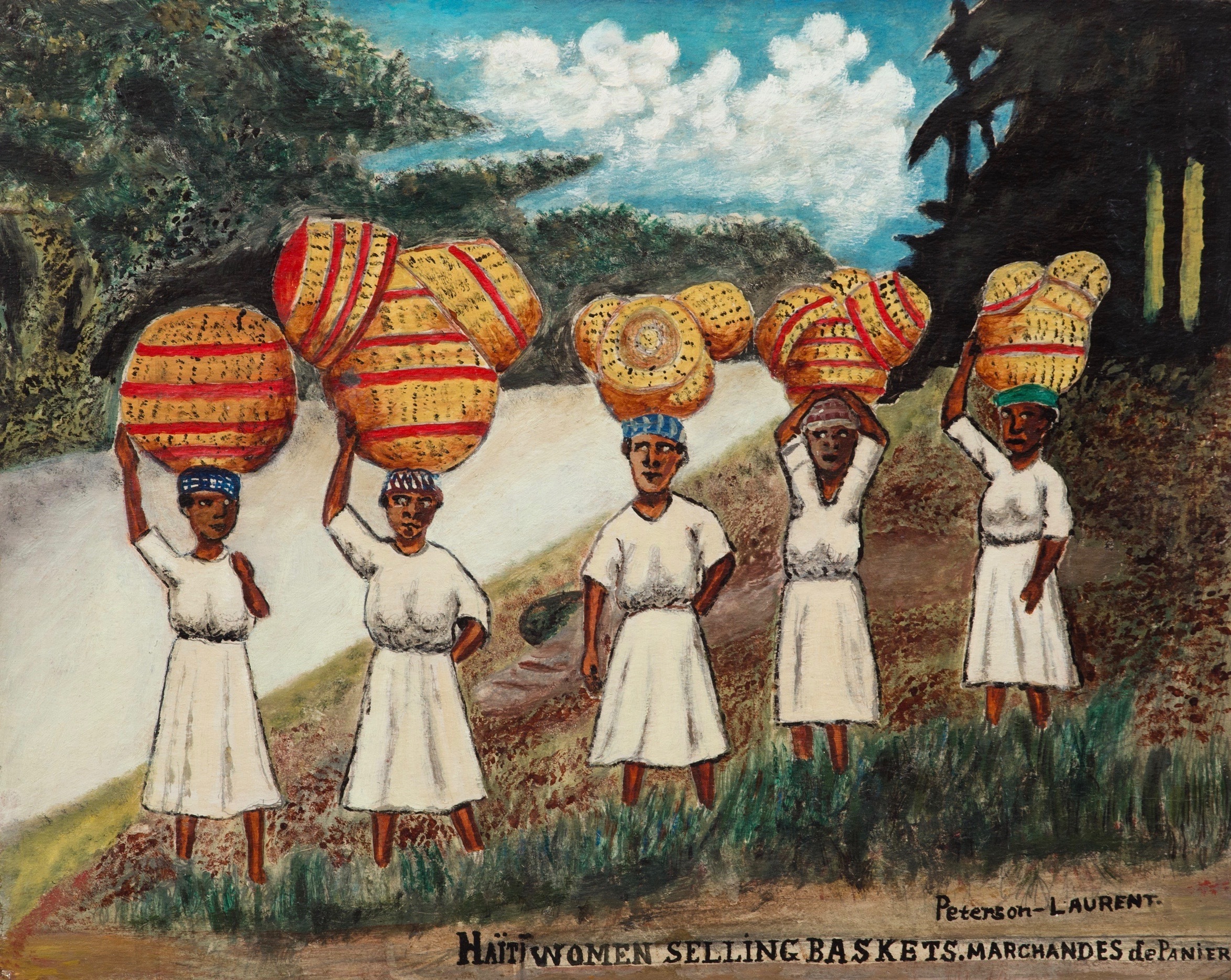 Haiti Women Selling Baskets (Marchandes de Panier)
