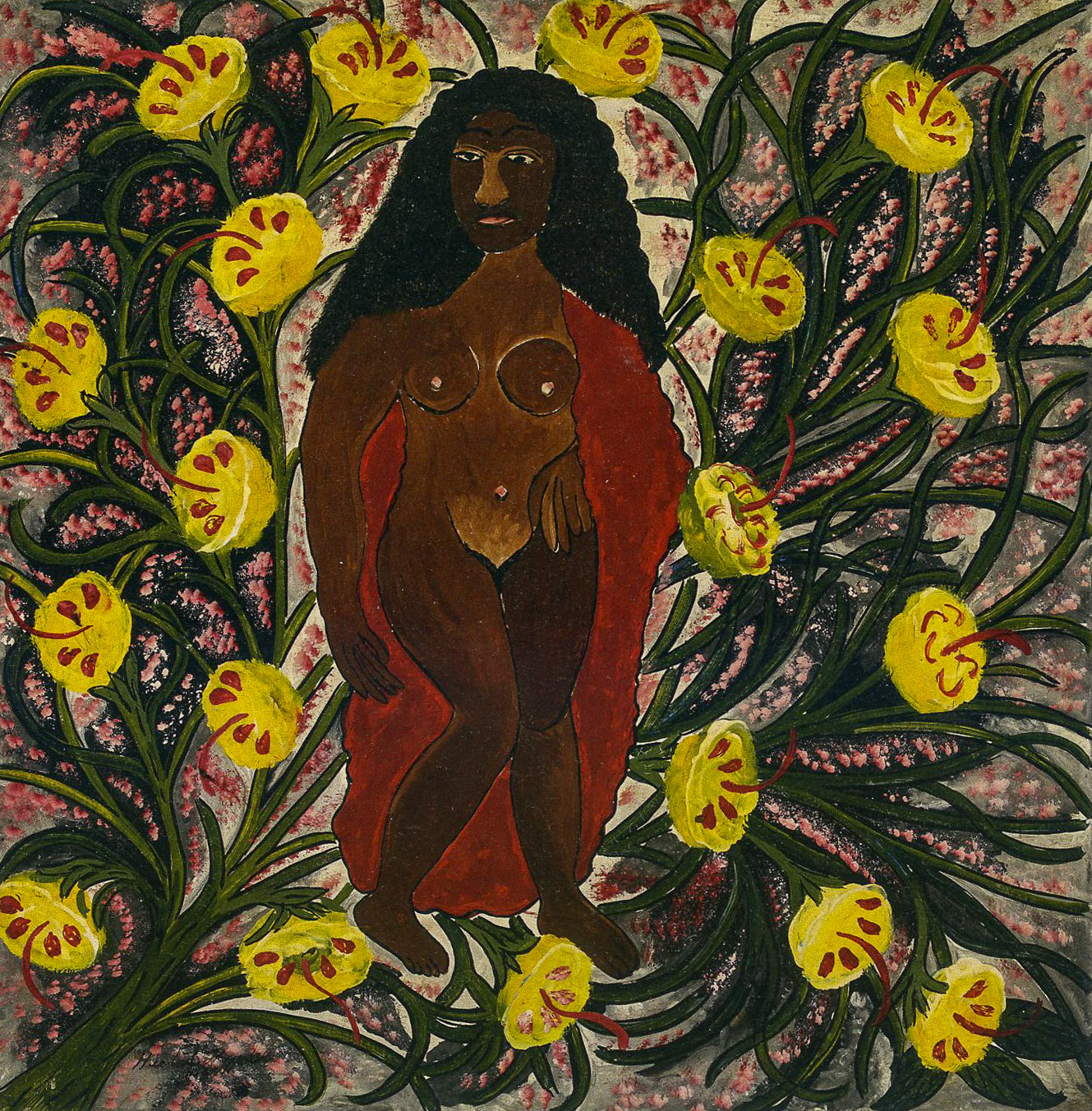 Nude with flowers, 1946