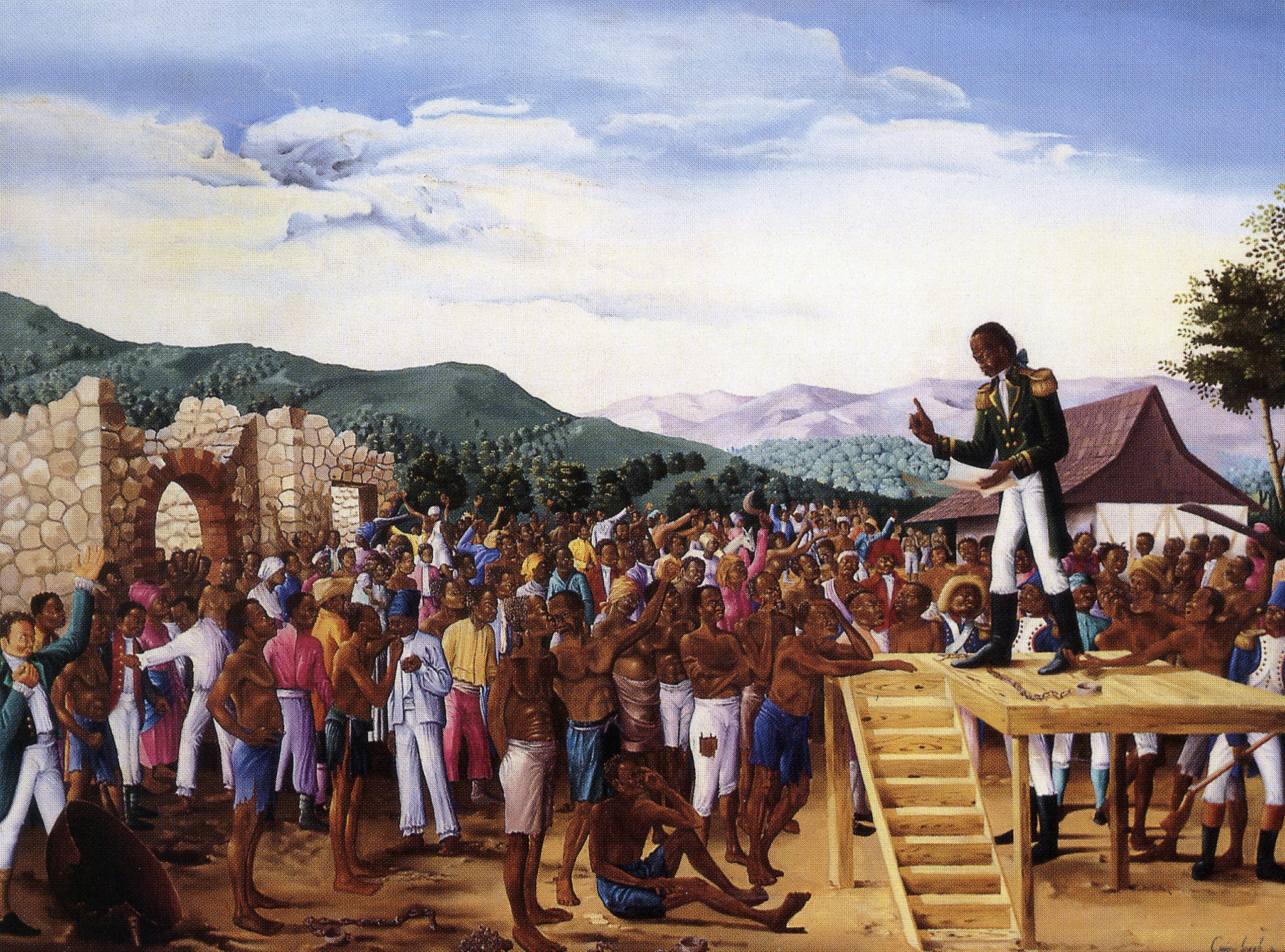 La Proclamation de 1801 par Toussaint Louverture