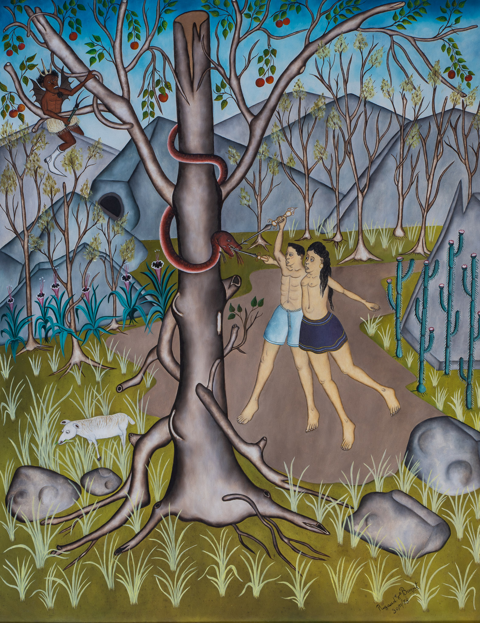Adam and Eve, 1978