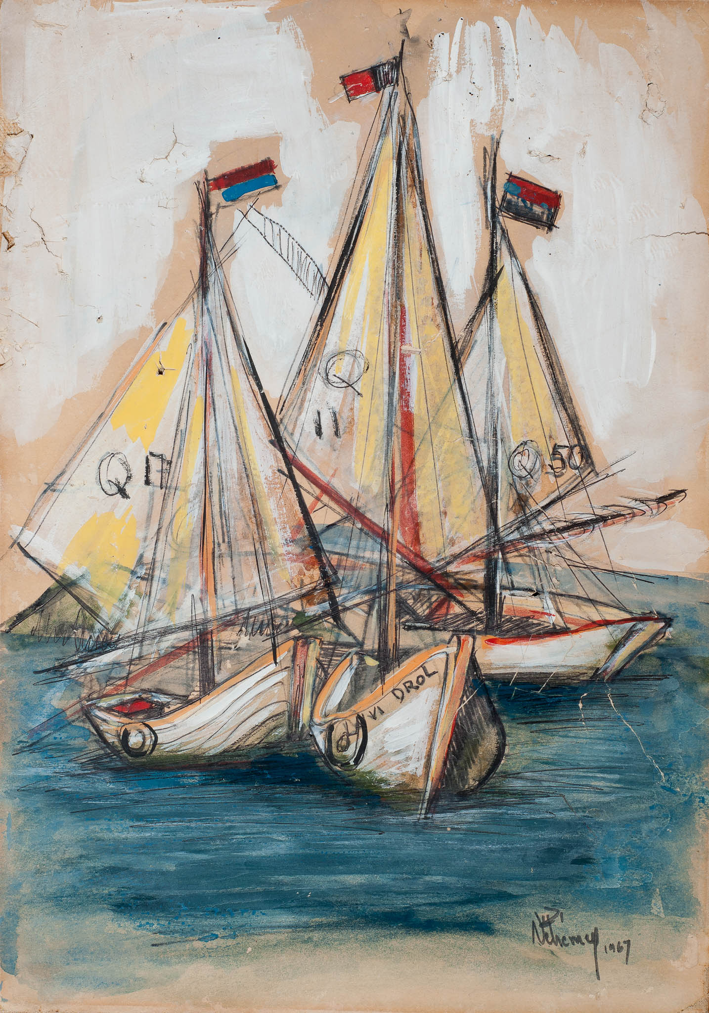Sailboats, 1967