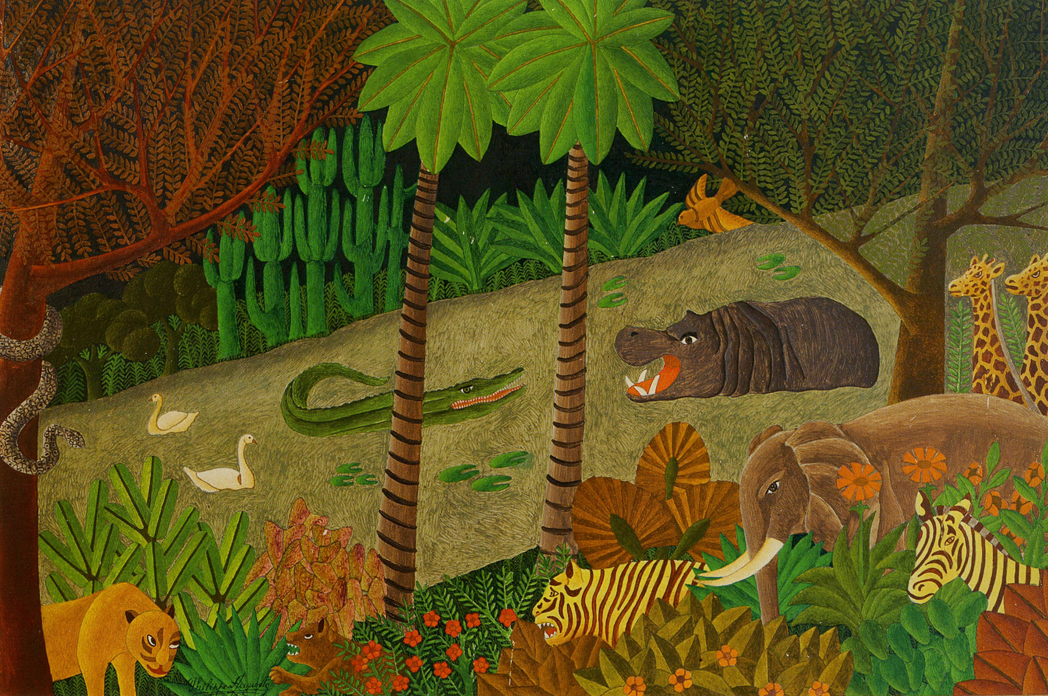 Animals in Jungle, 1960s