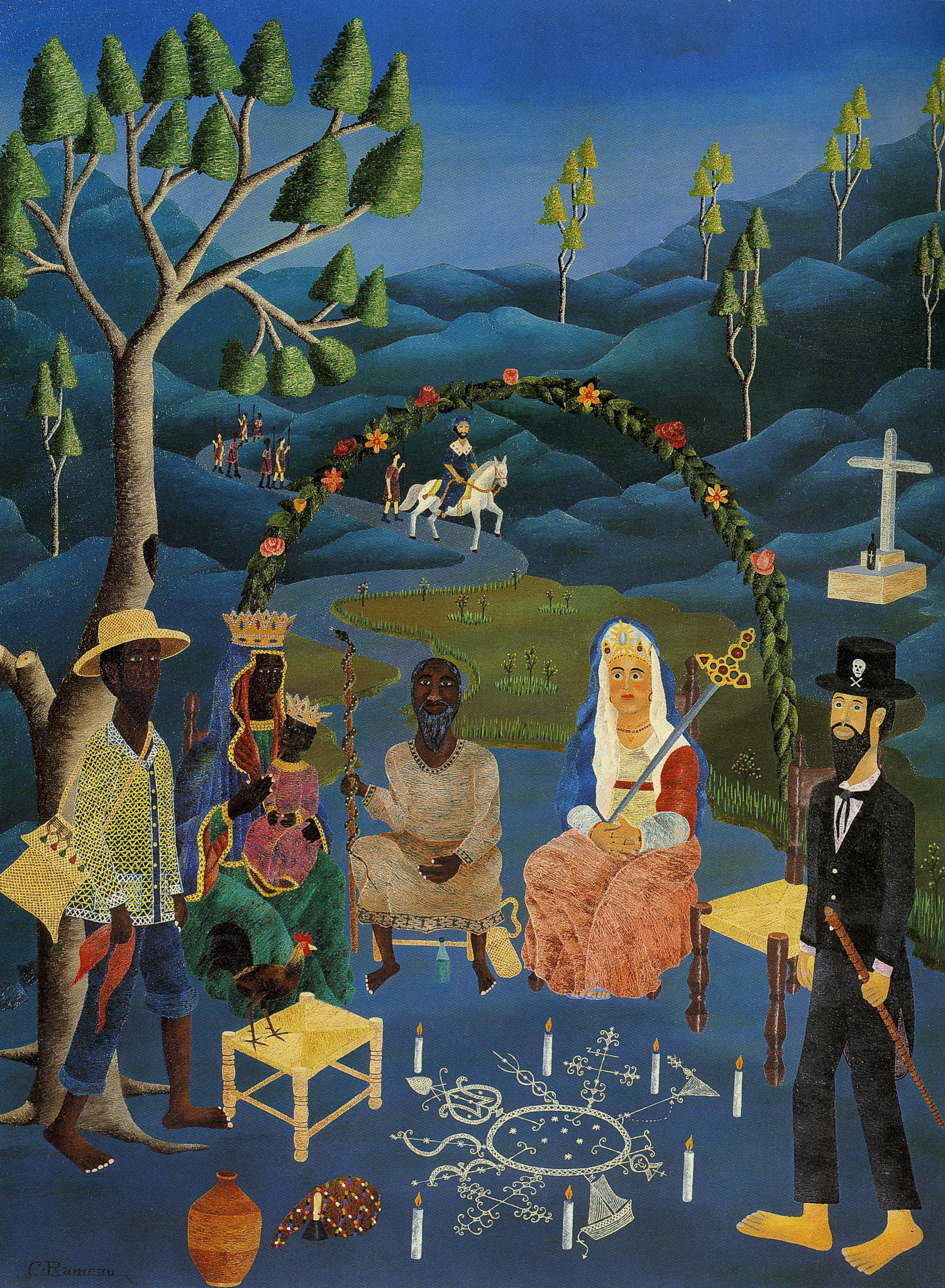 The Vodou Gods Ponder Haiti's Destiny, 1991