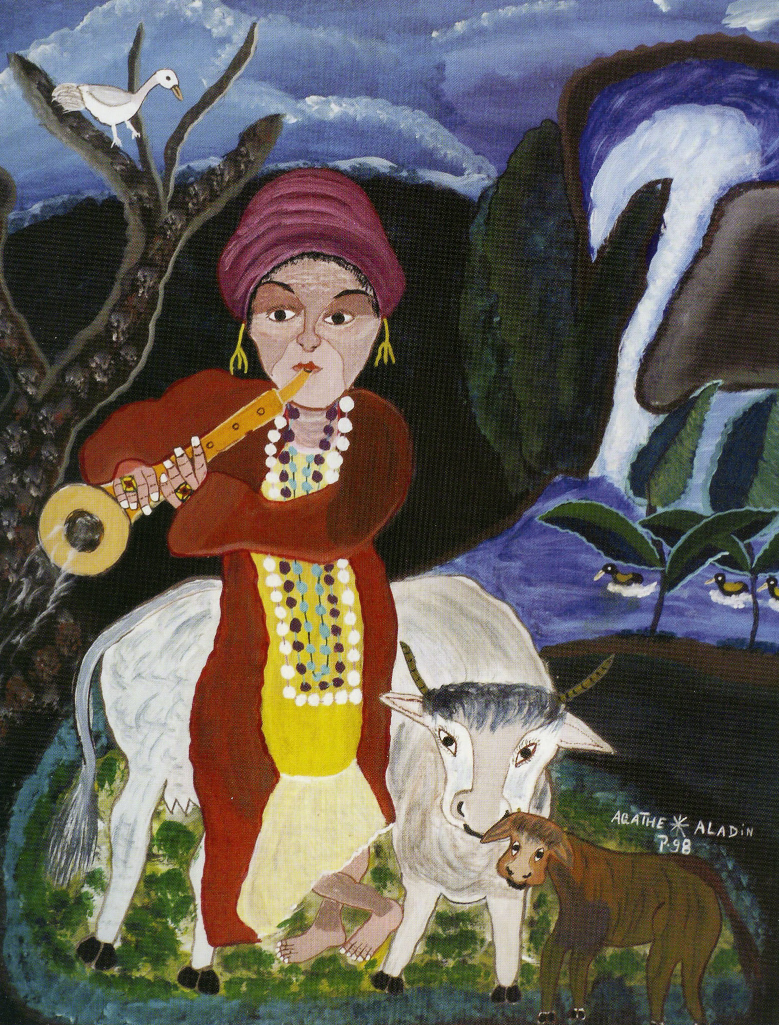 Untitled (Lord Krishna as Cowherd), 1998