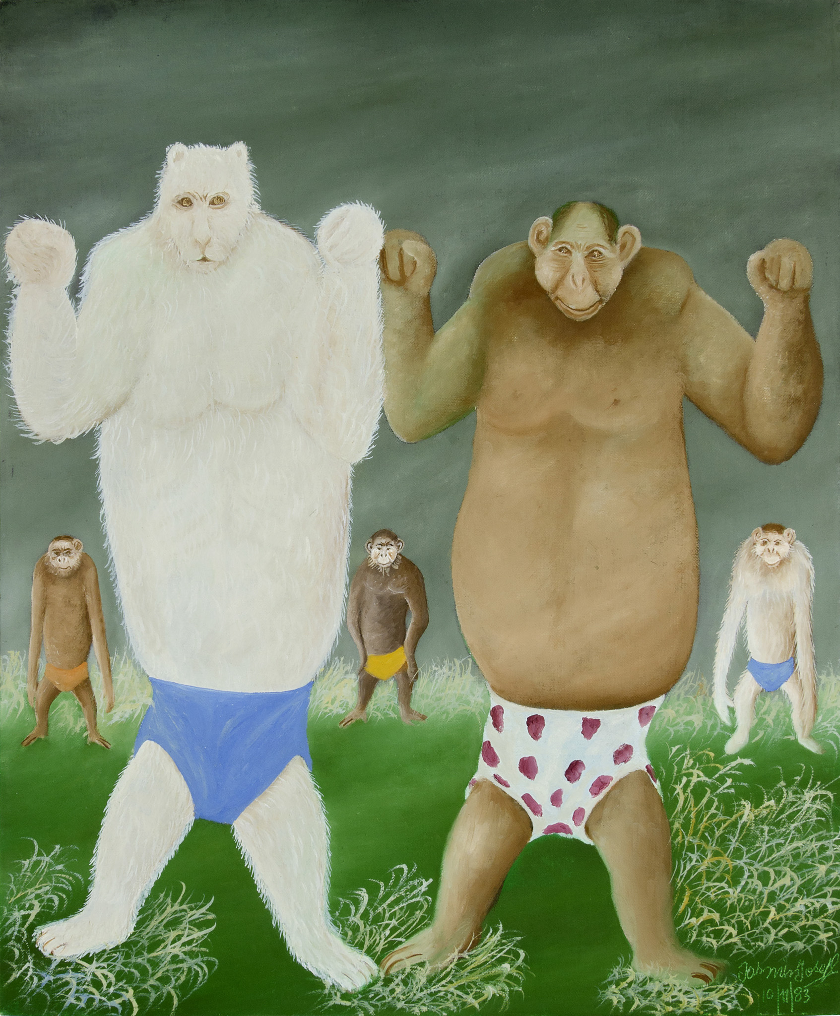 Untitled (Animals in Underpants), 1983