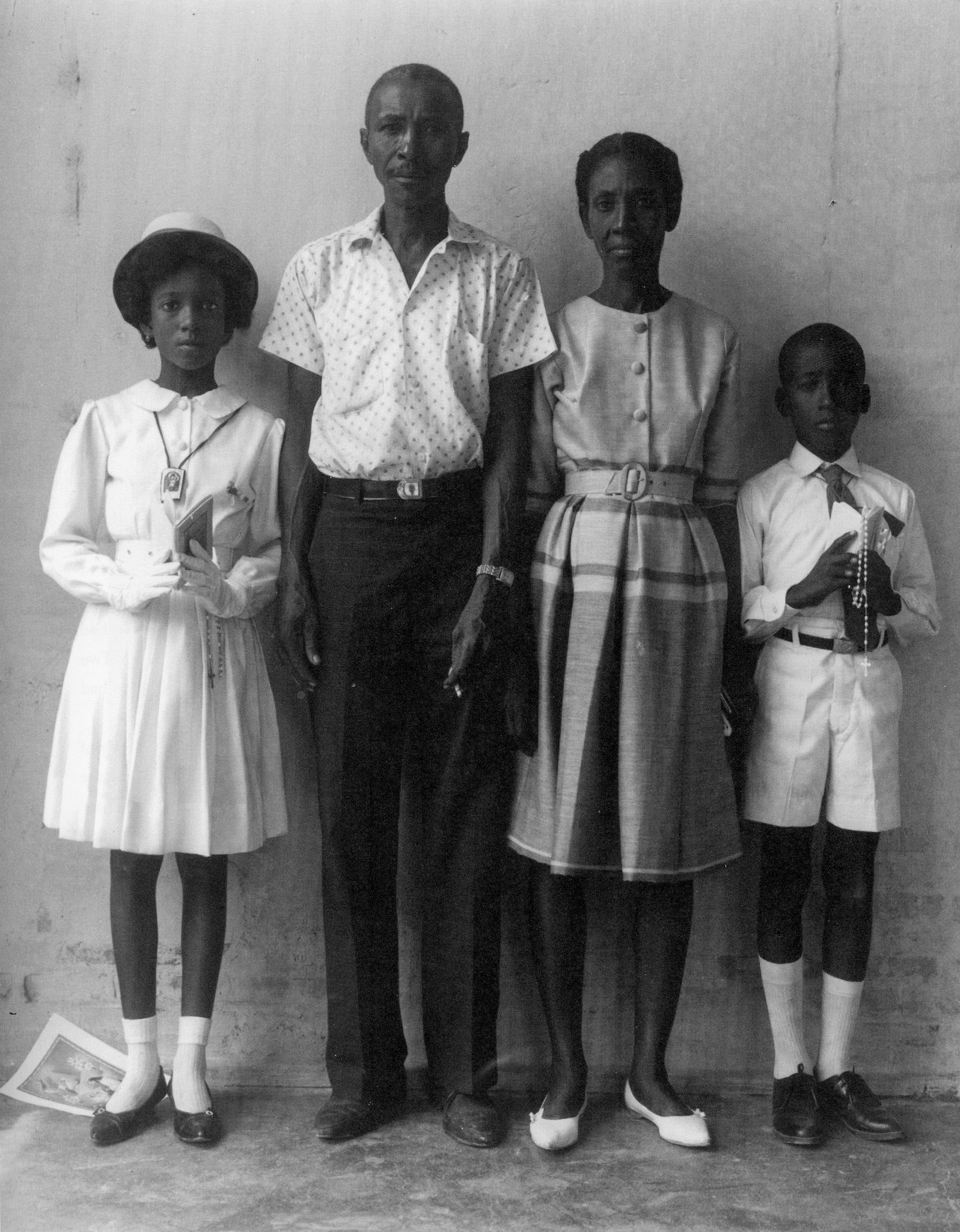 Rigaud Benoit and Family, Port-au-Prince, Haiti, 1949
