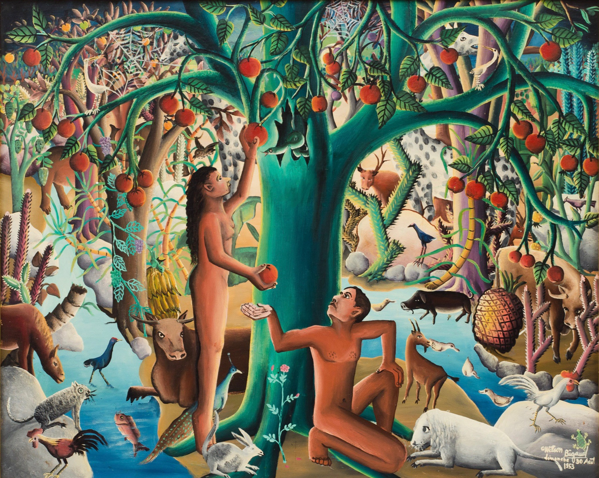 Adam and Eve, 1953
