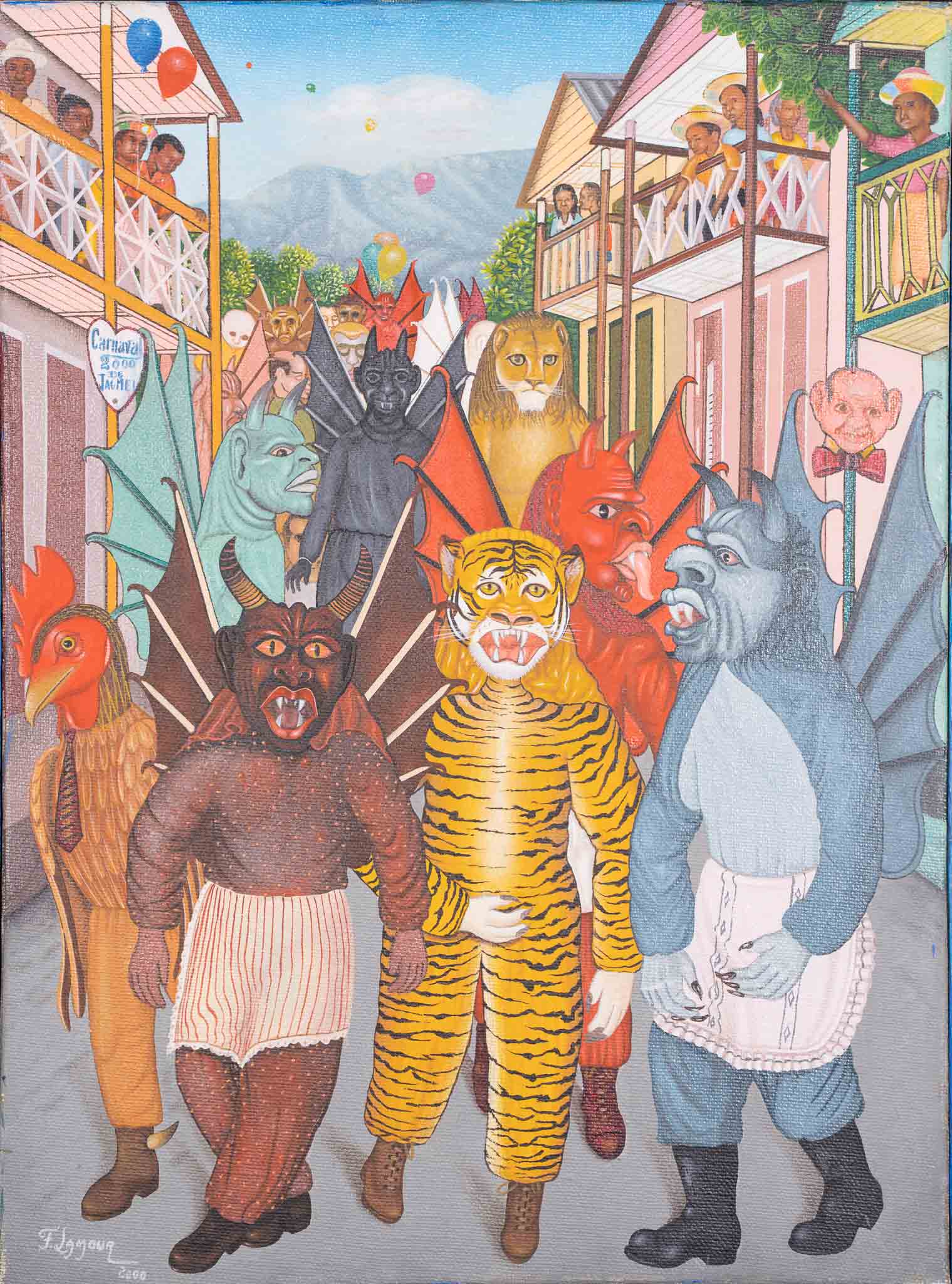 Carnival in Jacmel, 2000