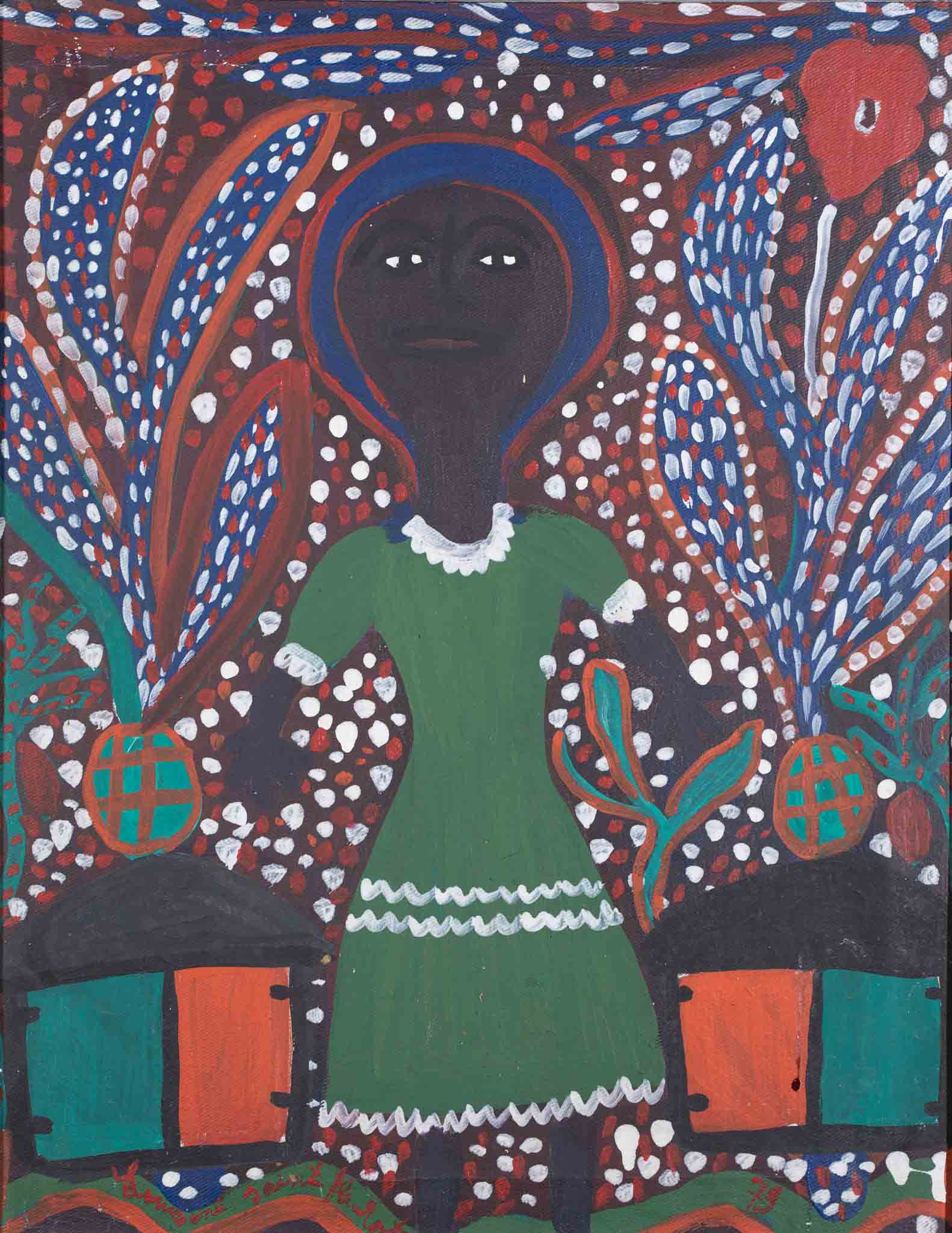 Mama with Green Dress, 1979