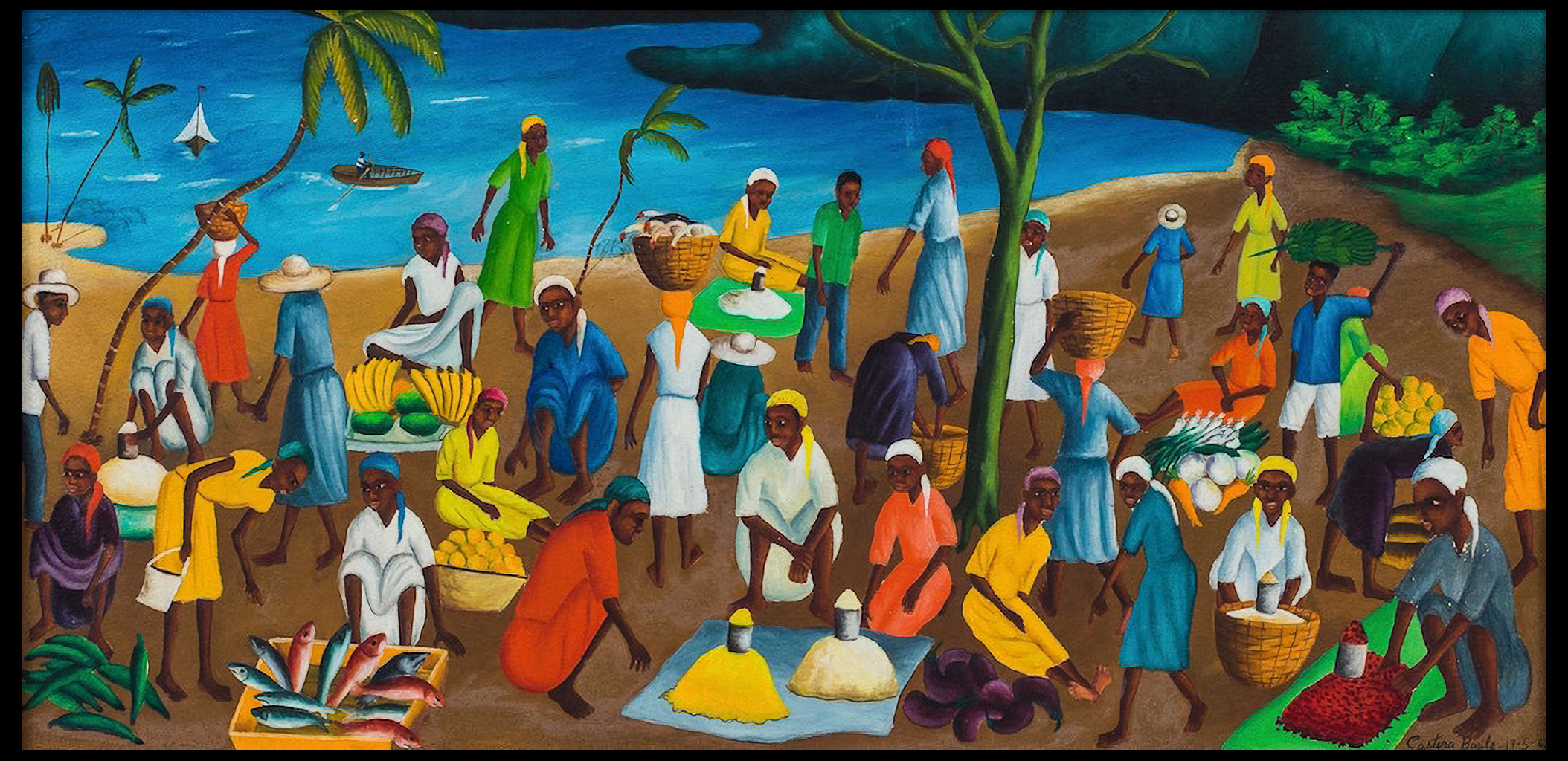 Market by the Sea, 1963